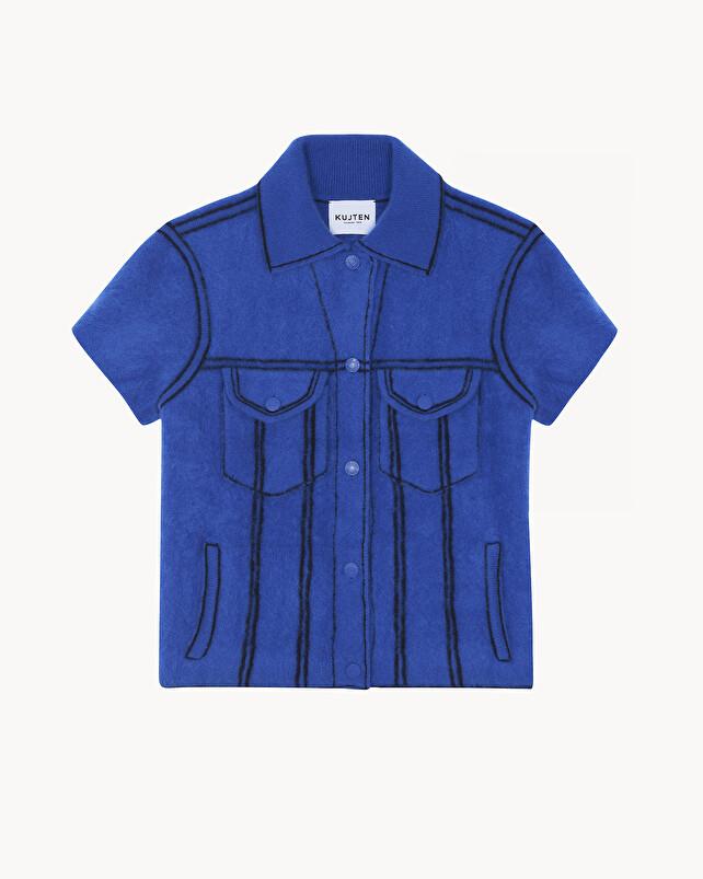 kujten Veste jessinda fluffy Veste Cachemire Femme 4 fils