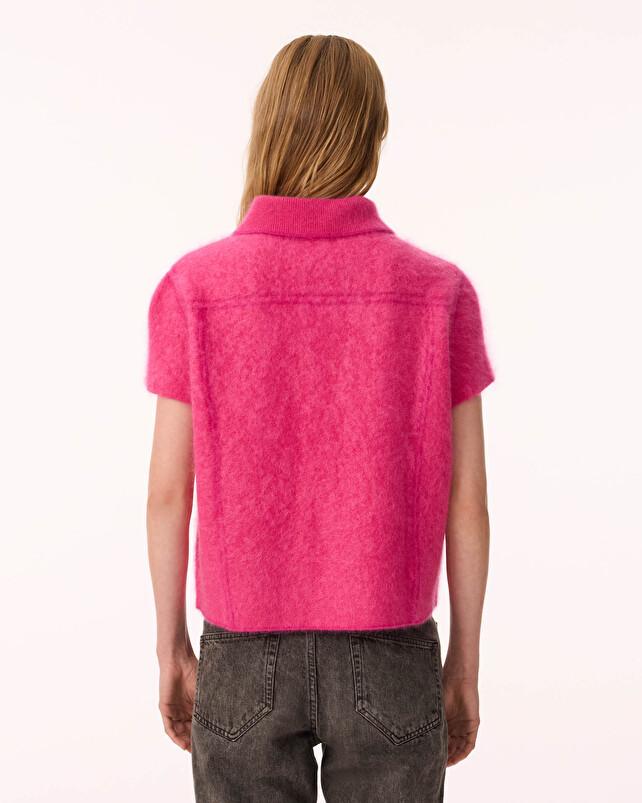 Kujten Veste Jessinda Fluffy Veste Cachemire Femme 4 Fils