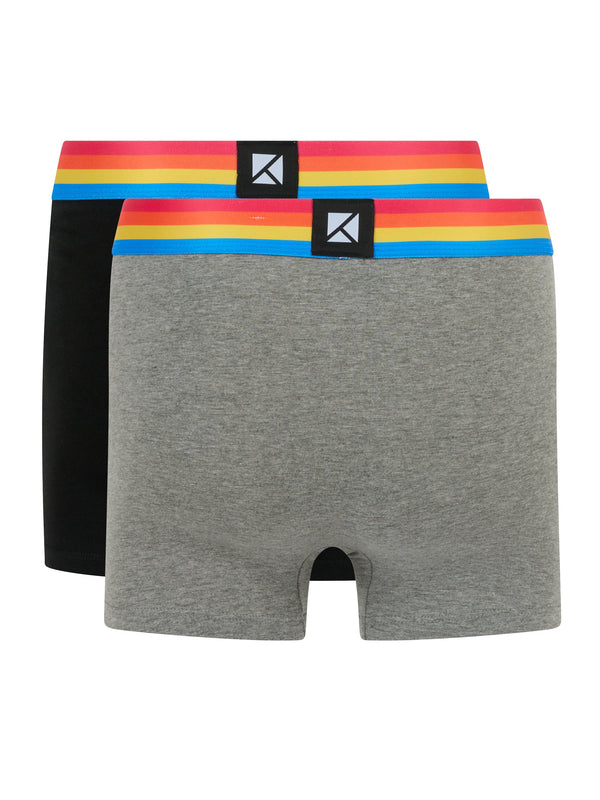 Kulte BOXER RAINBOW NOIR/GRIS
