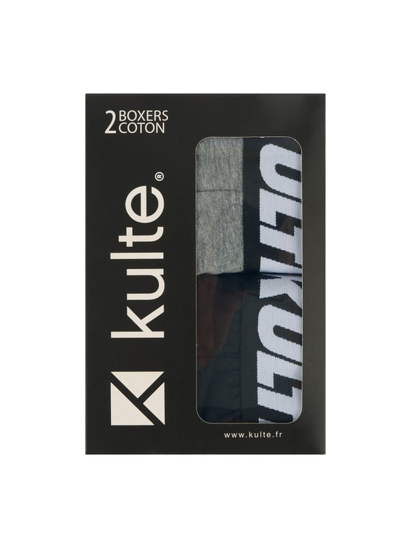 Kulte BOXER TIGER NOIR/GRIS