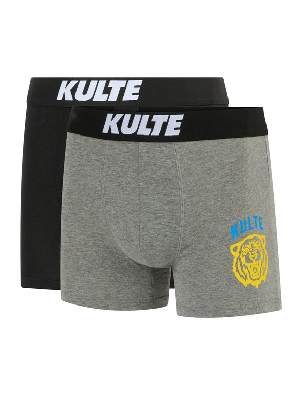 kulte BOXER TIGER NOIR/GRIS