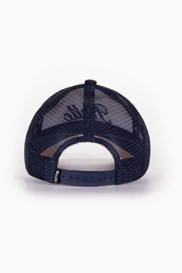 Kulte CASQUETTE MOTIF FLOWER BLANCHE