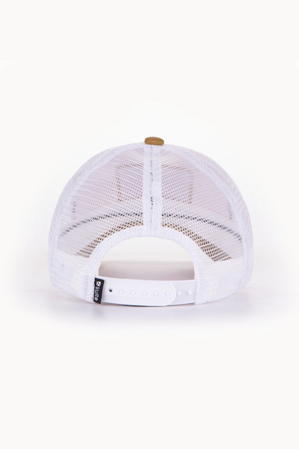 Kulte CASQUETTE MOTIF PIN UP OFF WHITE