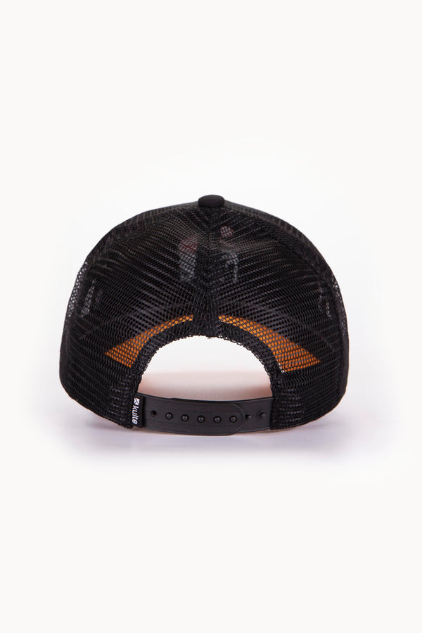 Kulte CASQUETTE MOTIF PLAYA NOIR