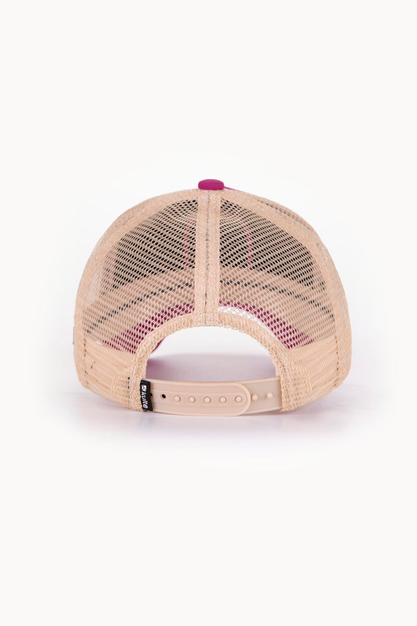 Kulte CASQUETTE MOTIF TOPLESS 2 RAISIN