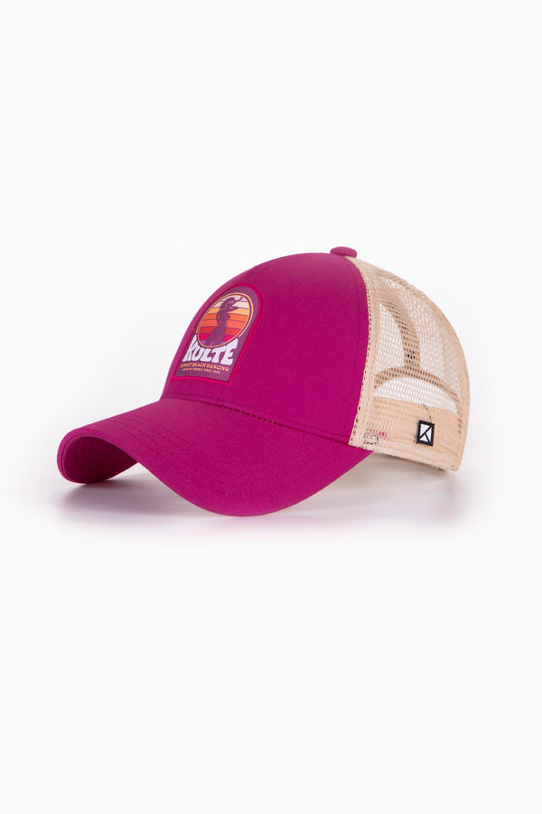 kulte CASQUETTE MOTIF TOPLESS 2 RAISIN