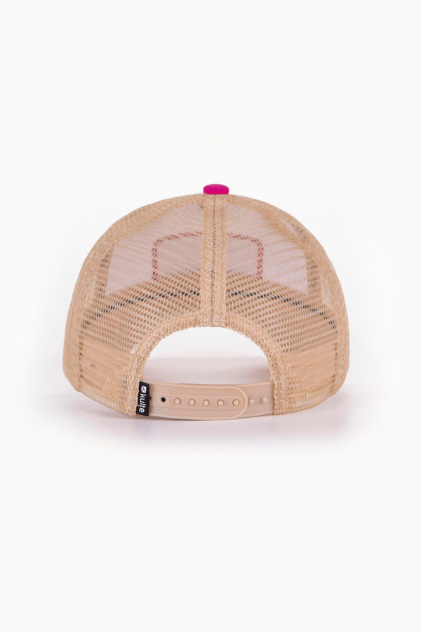 Kulte CASQUETTE MOTIF TYPO SUN ROSE