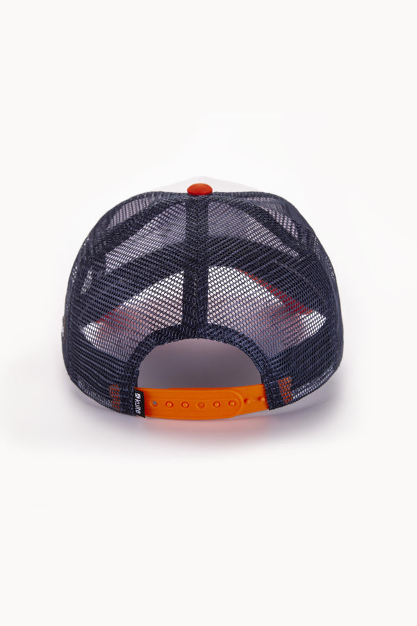 Kulte CASQUETTE MOTIF WTF ROUGE / BLEU MARINE