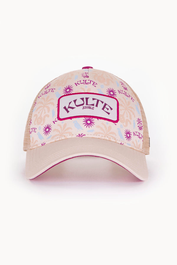 Kulte CASQUETTE PRINT COCO ROSE