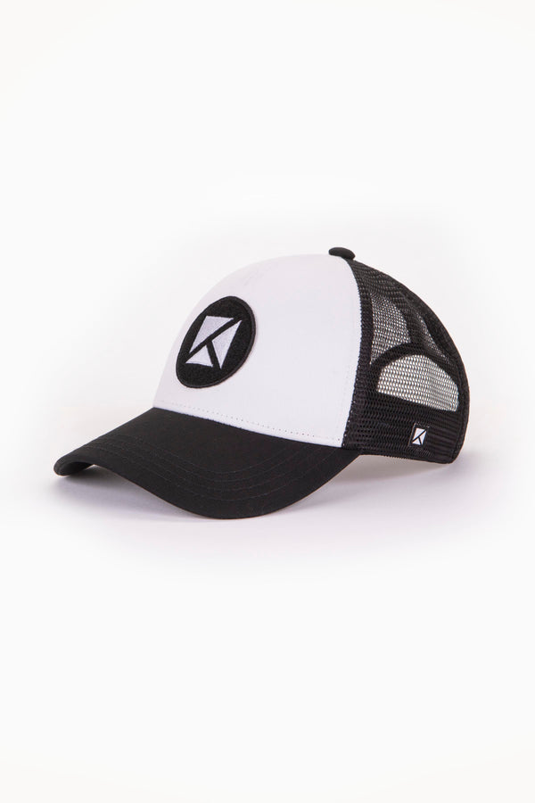 kulte CASQUETTE SCRATCH NOIR BLANCHE