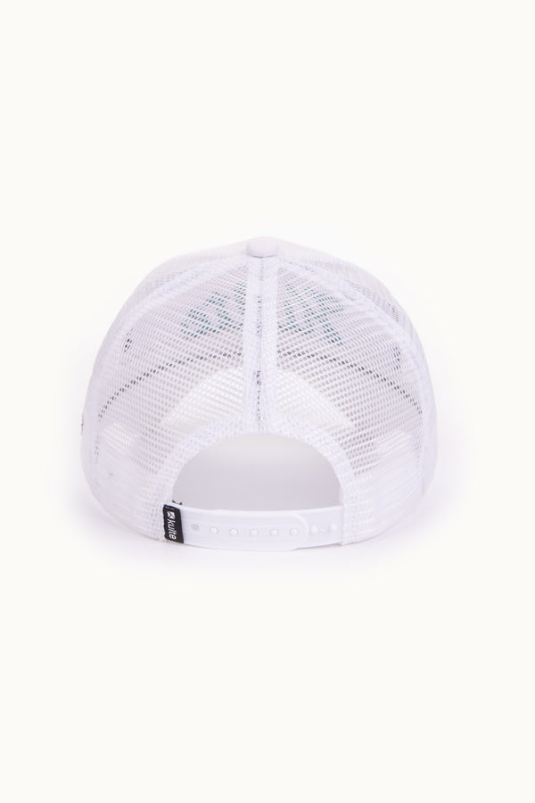 Kulte CASQUETTE SCRIPT BLANCHE