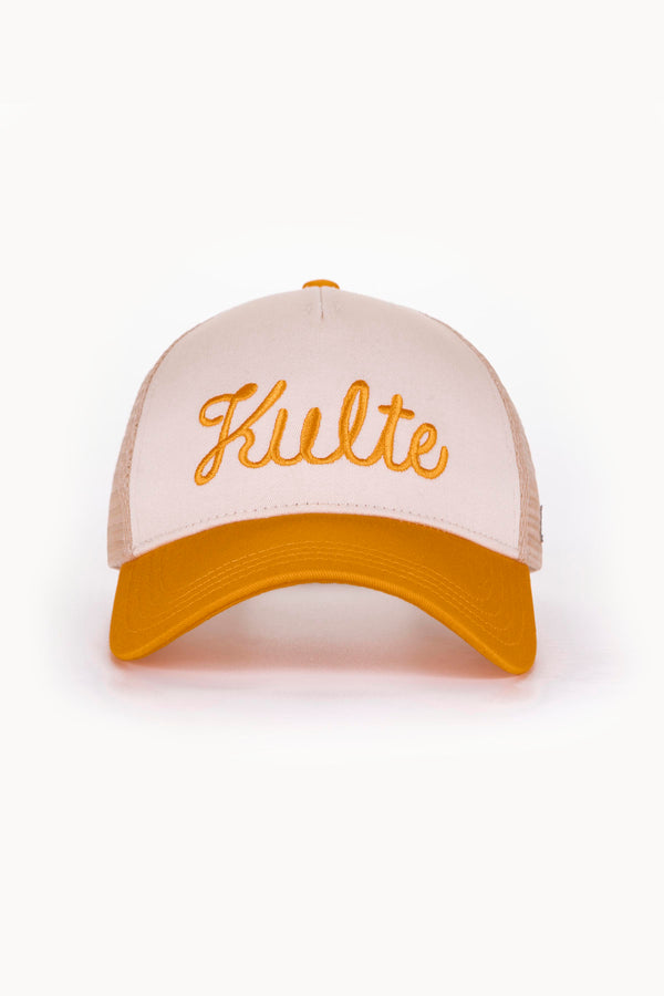 Kulte CASQUETTE SCRIPT OFF WHITE