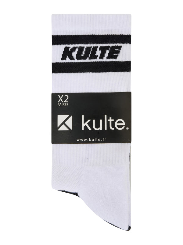 Kulte CHAUSSETTES CORPO NOIR/BLANC