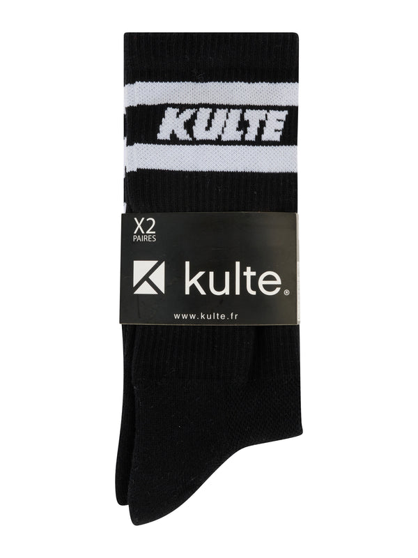 Kulte CHAUSSETTES CORPO NOIR/BLANC