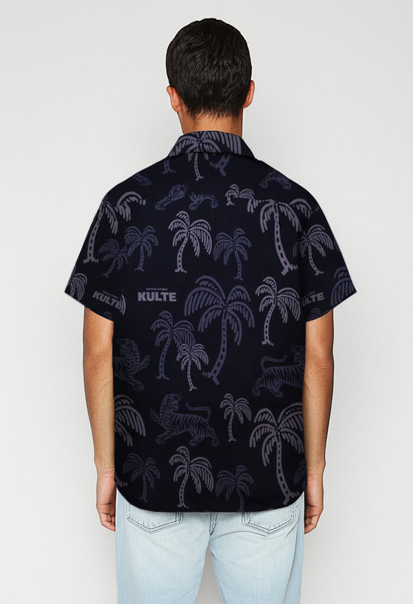 Kulte CHEMISE MANCHES COURTES HAWAIENNE TATOO