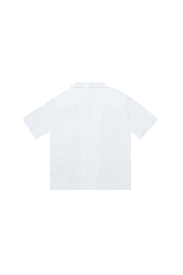 Kulte CHEMISE MANCHES COURTES LIN OFF WHITE