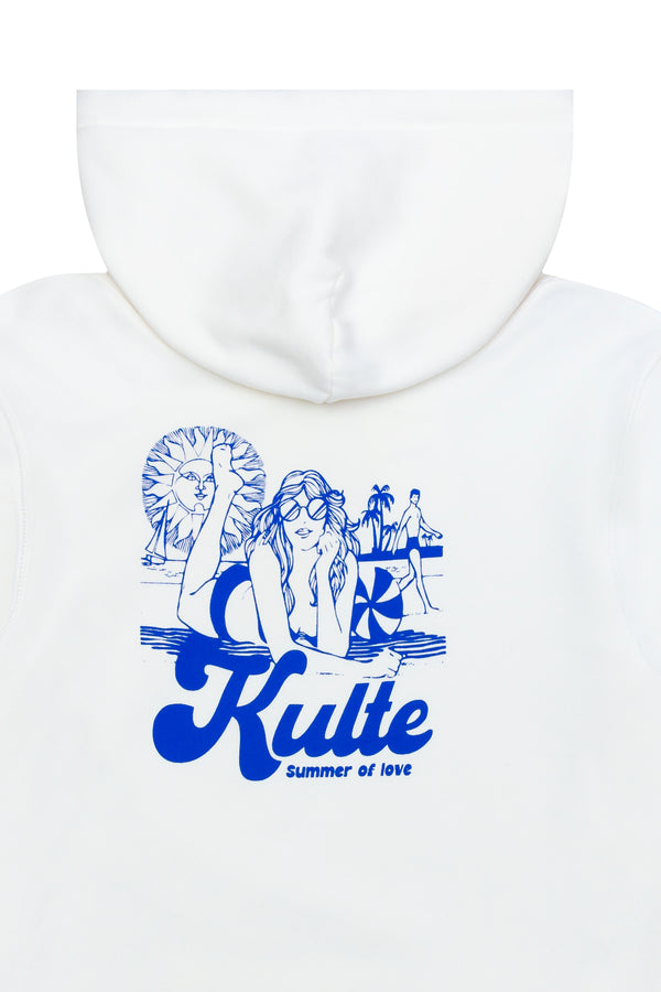 Kulte HOODIE LOVE OFF WHITE
