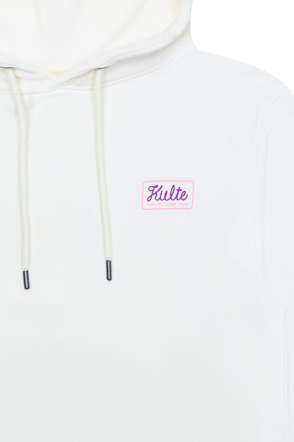 Kulte HOODIE STAMP OFF WHITE