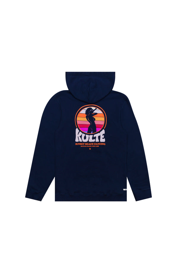 Kulte HOODIE TOPLESS 2 BLEU MARINE