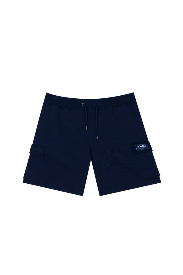 kulte JOG SHORT CARGO BLEU MARINE