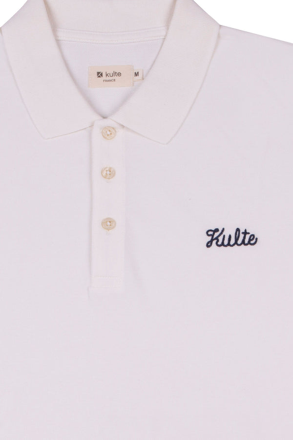 Kulte POLO SCRIPT BLANC