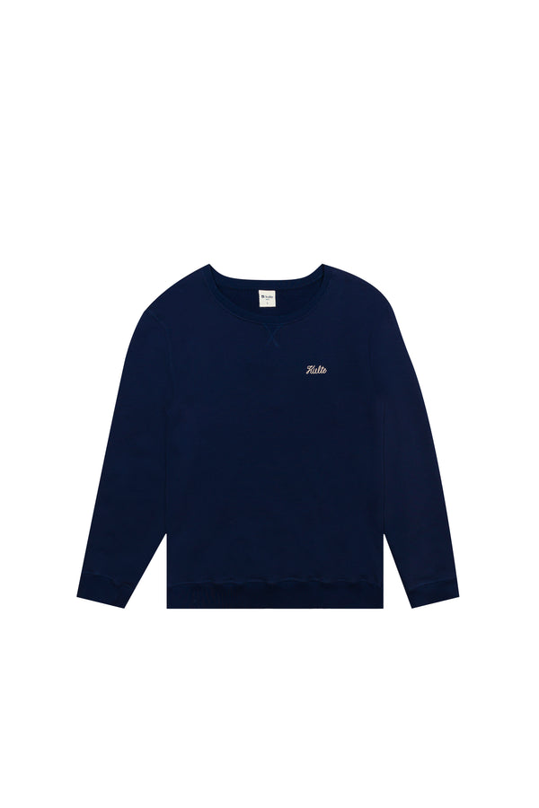 Kulte SWEAT SCRIPT BLEU MARINE