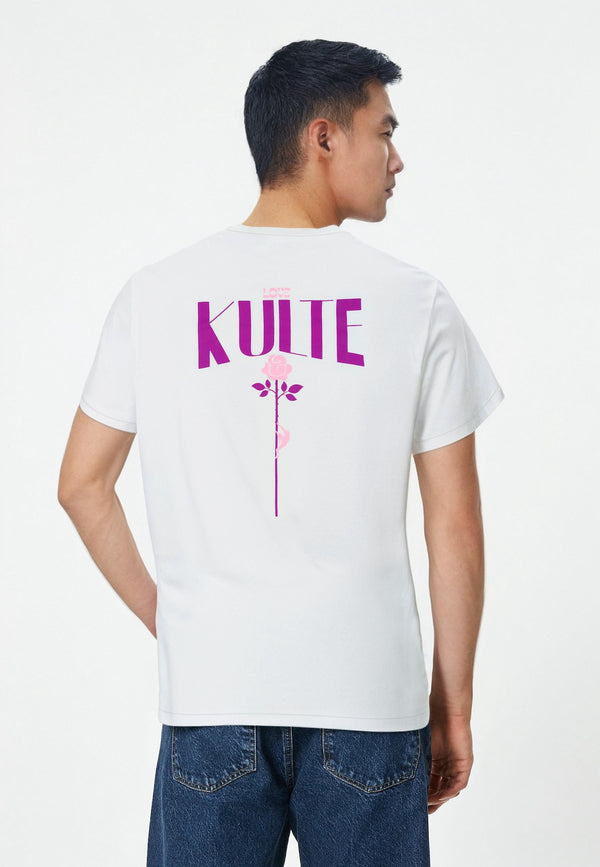 kulte T-SHIRT CLIMBING OFF WHITE