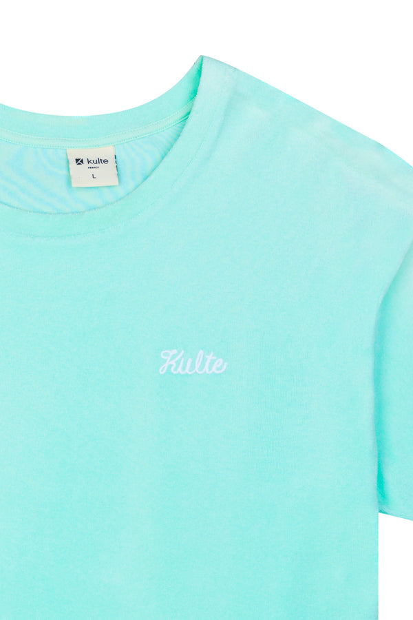 Kulte T-SHIRT ÉPONGE MINT