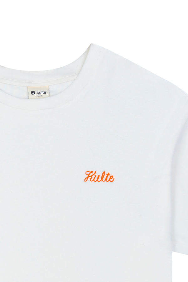 Kulte T-SHIRT ÉPONGE OFF WHITE