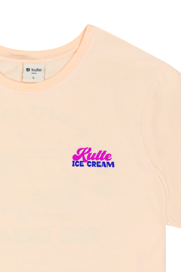 Kulte T-SHIRT ICE CREAM PÊCHE