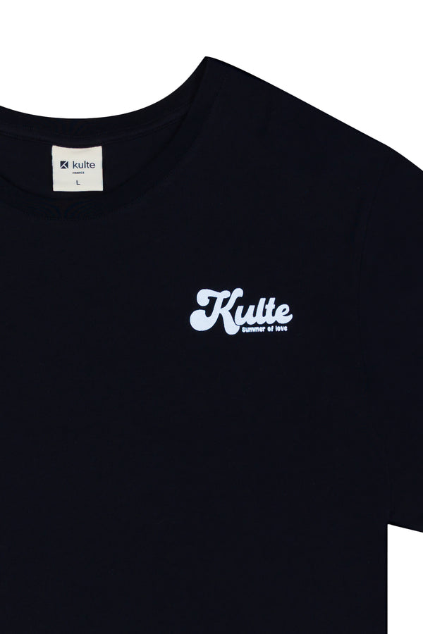 Kulte T-SHIRT LOVE NOIR