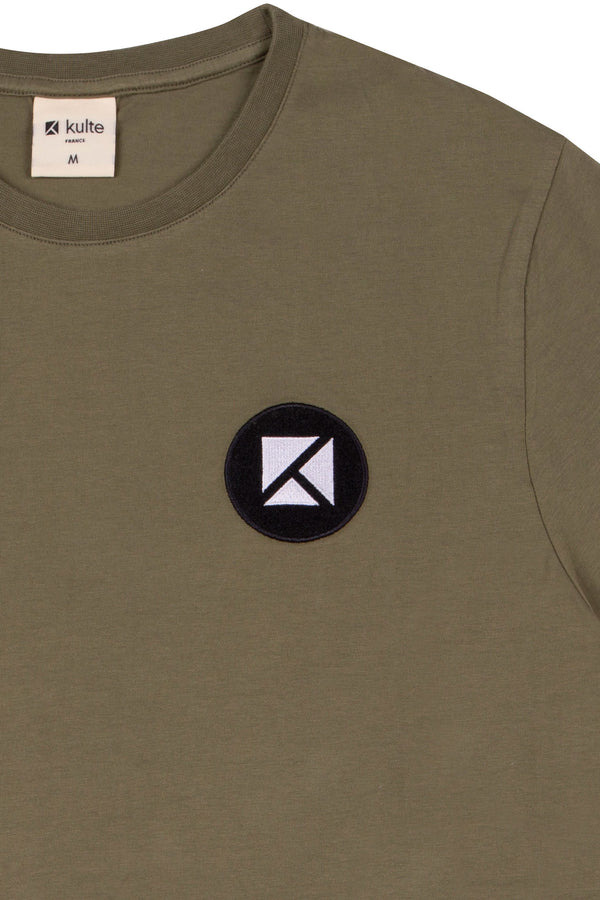 Kulte T-SHIRT PATCH KAKI