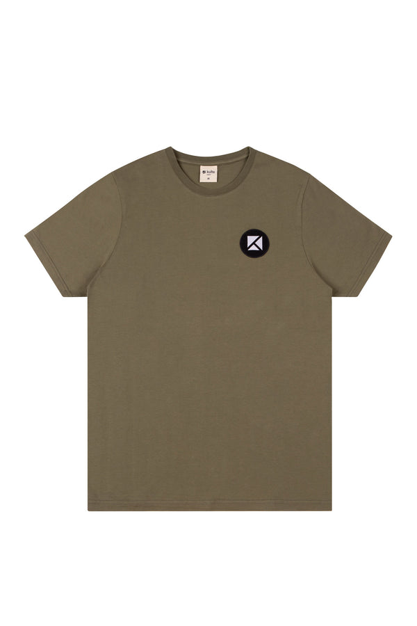 kulte T-SHIRT PATCH KAKI