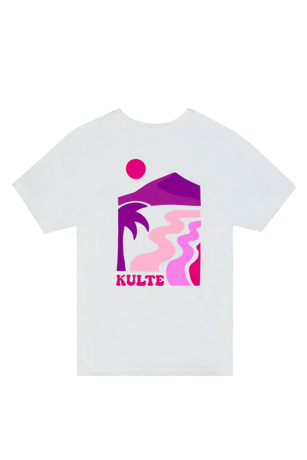 Kulte T-SHIRT PLAYA OFF WHITE