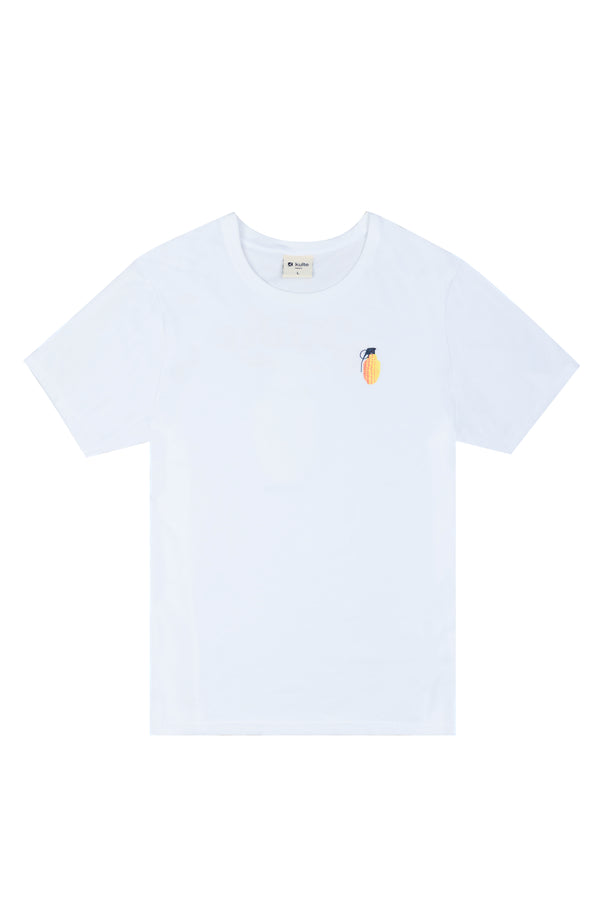 Kulte T-SHIRT POPCORN BLANC