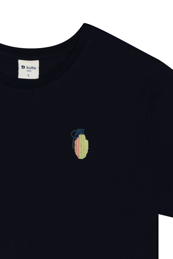 Kulte T-SHIRT POPCORN NOIR