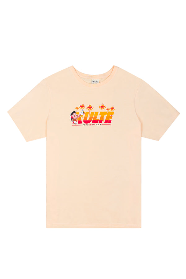 Kulte T-SHIRT ROLLING BEACH PÊCHE