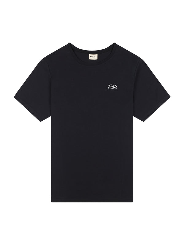 kulte T-SHIRT SCRIPT NOIR