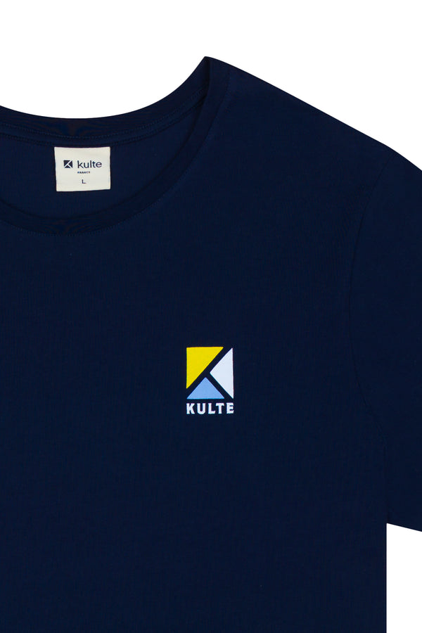 Kulte T-SHIRT SOUTH PACK BLEU MARINE