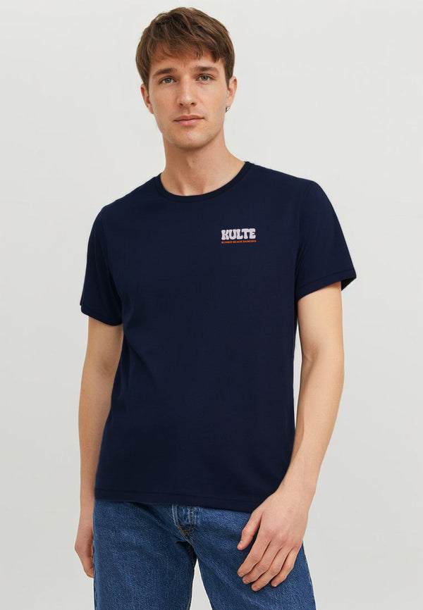 Kulte T-SHIRT TOPLESS 2 BLEU MARINE