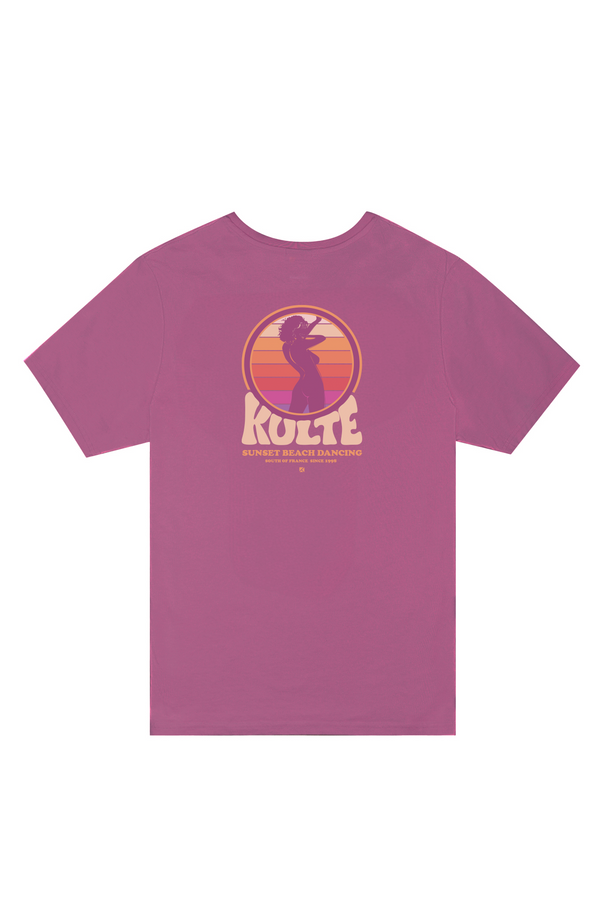 Kulte T-SHIRT TOPLESS 2 RAISIN