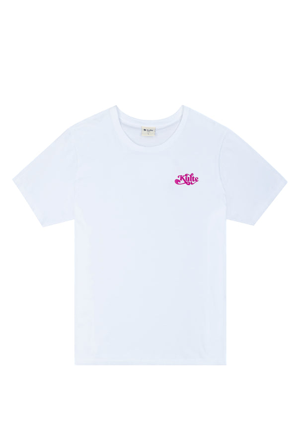 Kulte T-SHIRT WAVE 2 BLANC