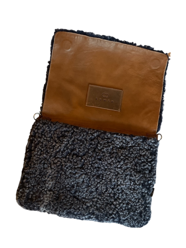 Kywie IPad Or Laptop Sleeve 13inch Blue Reverse