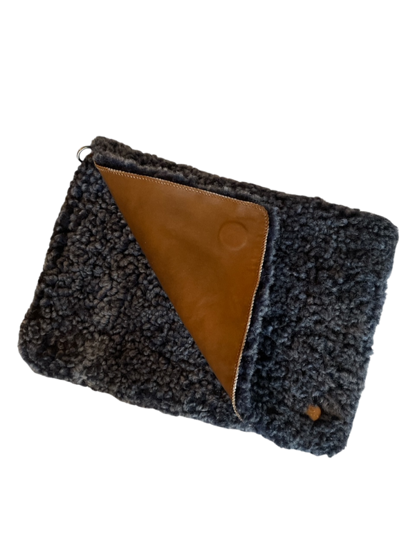 Kywie IPad Or Laptop Sleeve 13inch Blue Reverse
