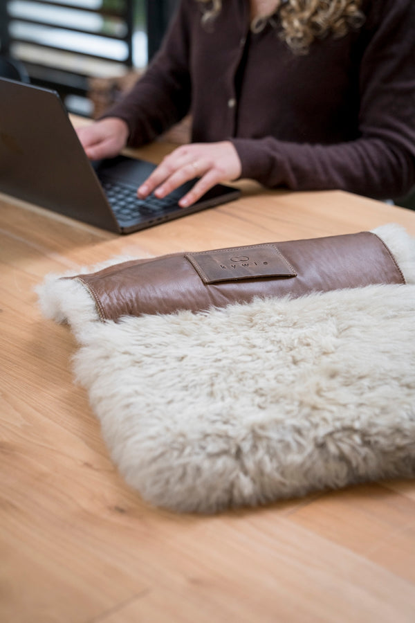 Kywie IPad Or Laptop Sleeve 15inch Fluffy Stone