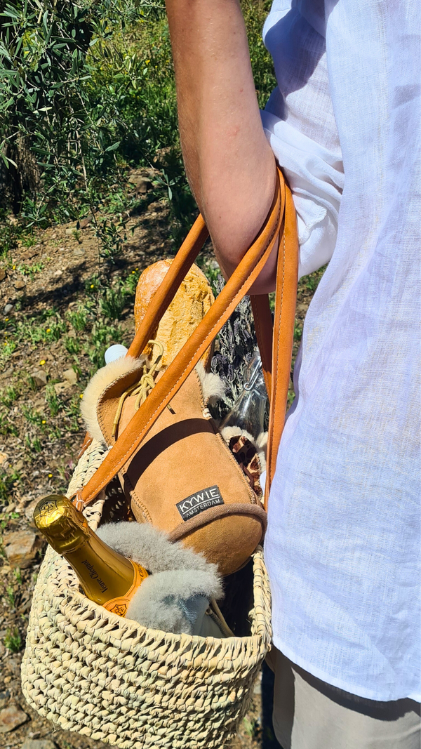 Kywie KYWIE Champagne Camel Suède