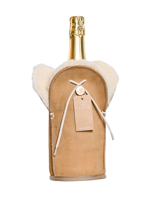 kywie KYWIE Champagne Camel Suède