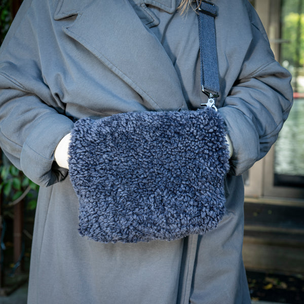 Kywie Kywie Muff Blue Reverse