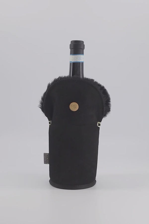 Kywie Kywie Tulip Wine Black Suede