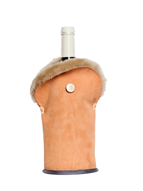 kywie kywie tulip wine orange suede